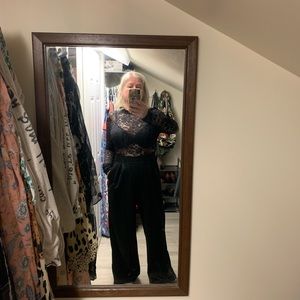 Super sexy black jumpsuit size 10